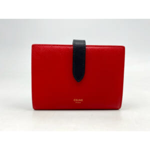 セリーヌ 二つ折りウォレット 赤×黒 買取実績【買取日：2025年12月7日】