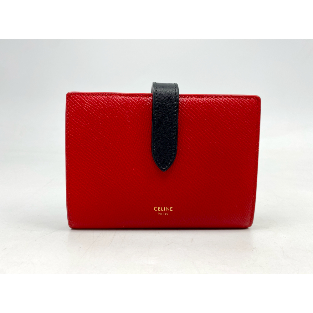セリーヌ 二つ折りウォレット 赤×黒 買取実績【買取日：2025年12月7日