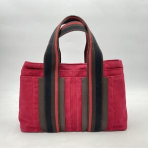 エルメス トロカホリゾンタルMM 赤 キャンバス×レザー 買取実績【買取日：2025年12月9日】