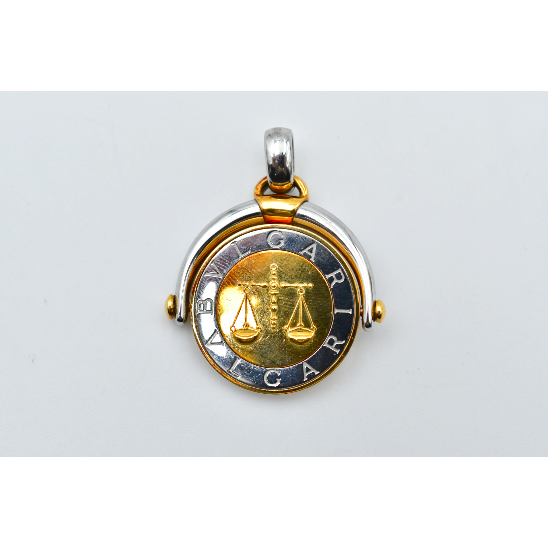 BVLGARI ブルガリ ホロスコープ 750/SS ペンダント ネックレス ブルガリ ホロスコープ ペンダント トップ 天秤座 750/SS 買取実績