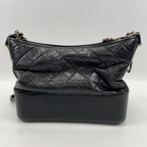 シャネル ガブリエルドゥシャネル スモールチェーンショルダーバッグ ブラック 斜め掛けバッグ 肩掛けバッグ ラムスキン SV×GD金具 買取実績【買取日：2025年12月4日】