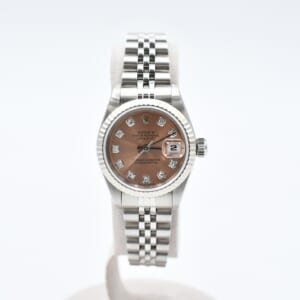 ロレックス デイトジャスト ピンク文字盤 SS×WG/AT 69174 買取実績【買取日：2025年12月3日】