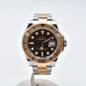 ロレックス ヨットマスター 42 黒文字盤 WG×ラバー/AT 226659 買取実績