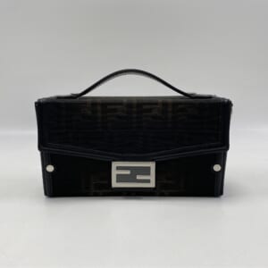 フェンディ バゲット ソフトトランク 2Wayバッグ 黒×ブラウン レザー 7VA565 買取実績【買取日：2025年11月26日】