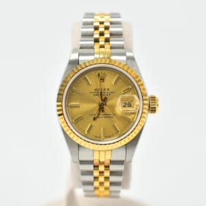 ロレックス デイトジャスト シャンパン文字盤 SS×YG/AT 69173 買取実績【買取日：2025年12月5日】