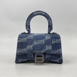 バレンシアガ アワーグラス スモール ハンドバッグ 青 デニム 592833 買取実績【買取日：2025年11月26日】