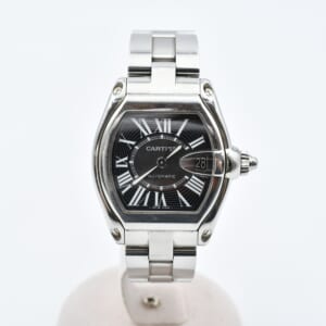 カルティエ ロードスターLM 黒文字盤 SS/AT W62041V3 買取実績【買取日：2025年11月26日】