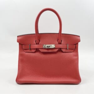 エルメス バーキン30 トゴ ローズジャイプール C刻印 SV金具 買取実績【買取日：2025年11月22日】