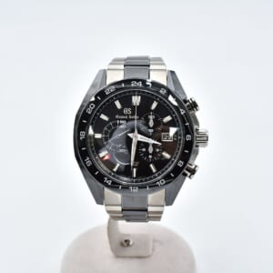グランドセイコー スプリングドライブクロノグラフGMT 黒文字盤 CE×Ti/AT SBGC223 買取実績【買取日：2025年11月22日】