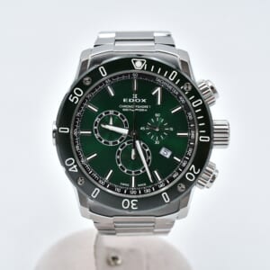 エドックス クロノオフショア1 グリーン文字盤 SS/QZ 10221-3VM5-VIN5 買取実績【買取日：2025年11月22日】