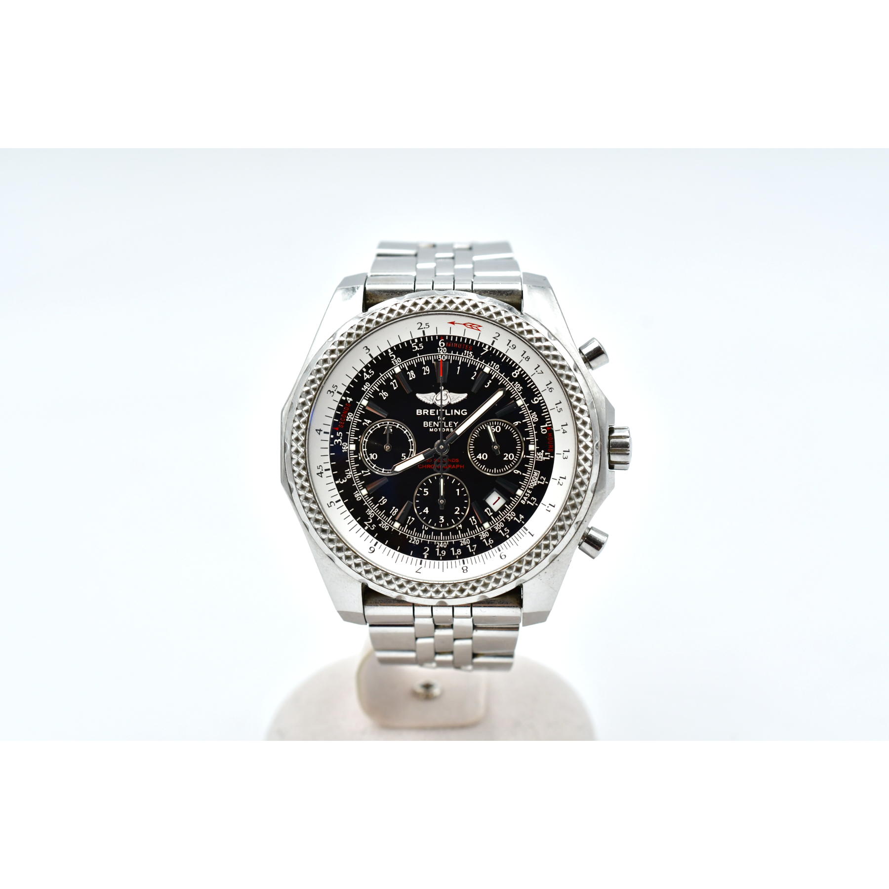 ブライトリング ベントレーモータース 黒文字盤 SS/AT Bランク