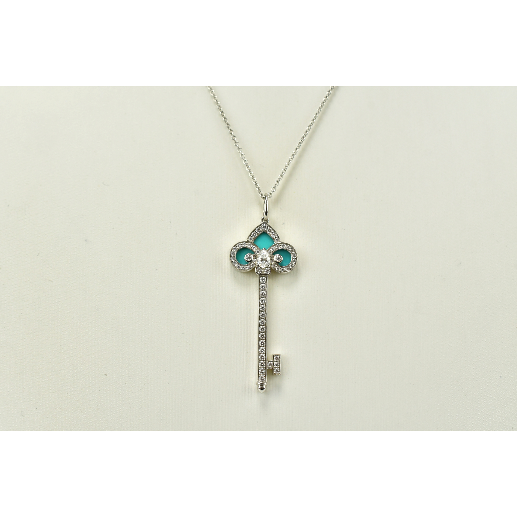 ティファニー フルールドリスキー ティファニーブルー ダイヤ