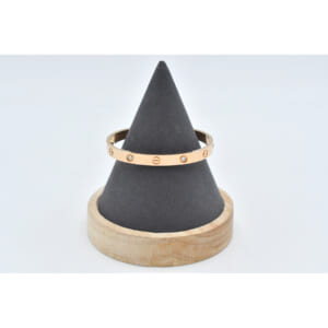 カルティエ ラブ ブレスレット ハーフダイヤ 新型 750YG #17 買取実績【買取日：2025年12月7日】