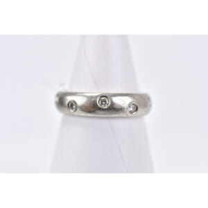 ティファニー ドッツ ダイヤリング Pt950 買取実績【買取日：2025年12月5日】