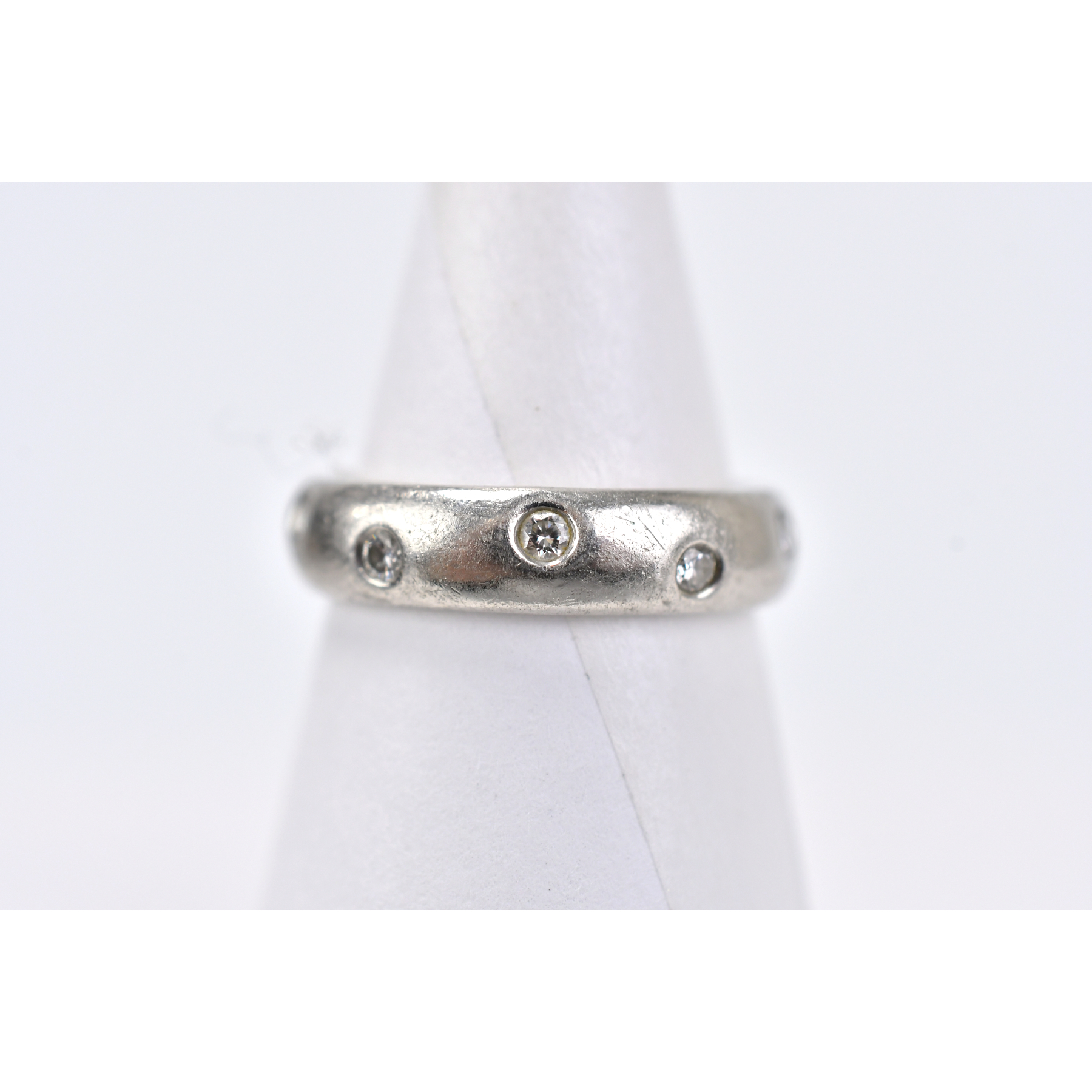 ティファニー ドッツ ダイヤリング Pt950 買取実績【買取日：2025年12