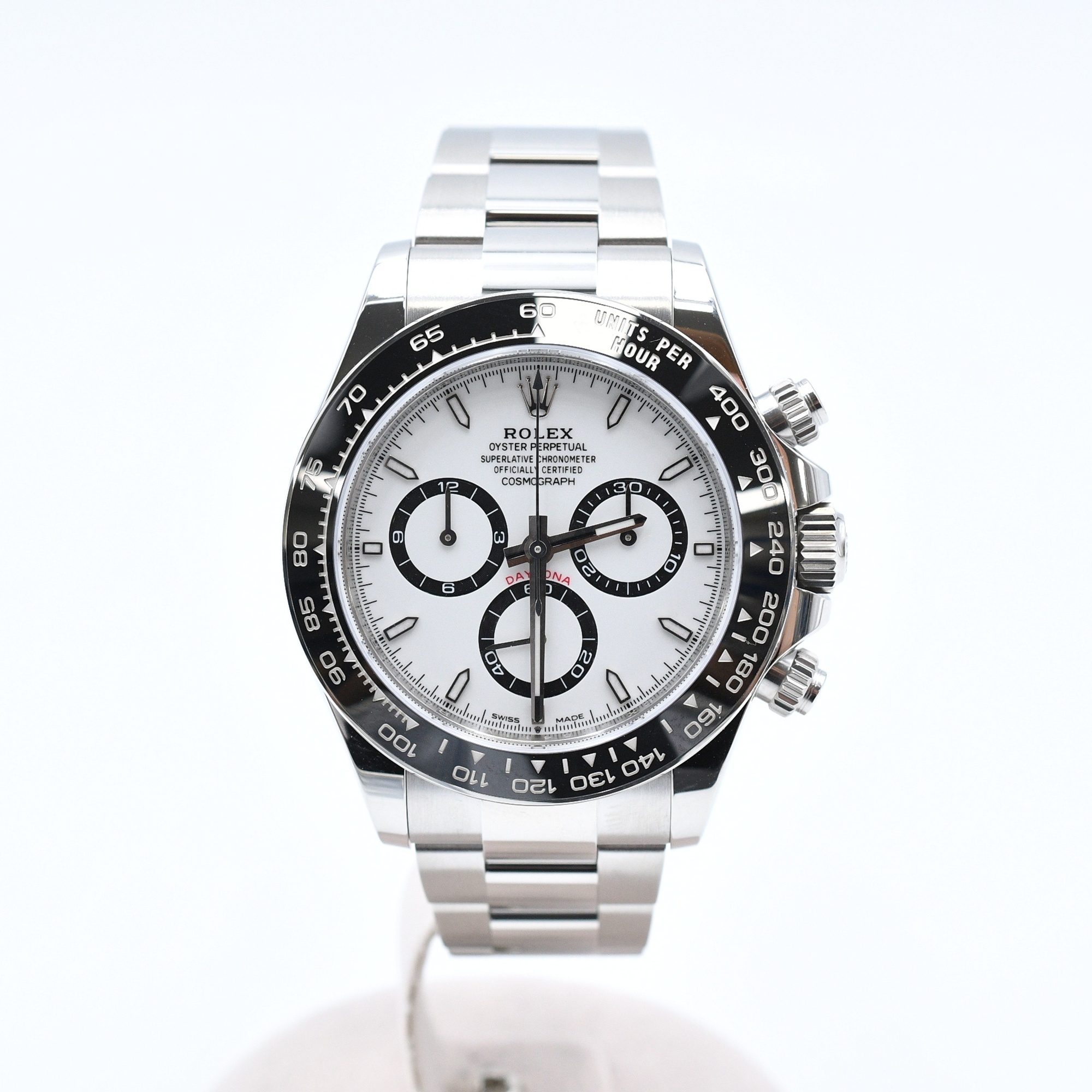 ロレックス デイトナ 白文字盤 SS/AT Sランク