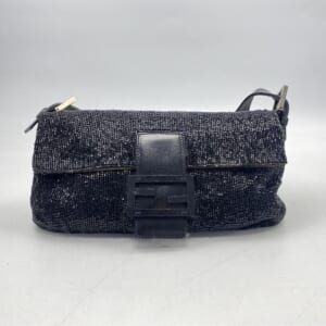 フェンディ マンマバケット ショルダーバッグ 黒 ビーズ 買取実績【買取日：2025年11月26日】