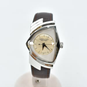 ハミルトン ベンチュラ 白文字盤 SS×革/QZ H243010 買取実績【買取日