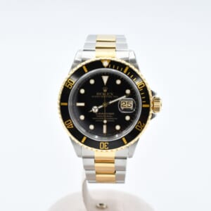 ロレックス サブマリーナーデイト 黒文字盤 SS×YG/AT 16613 買取実績【買取日：2025年12月4日】