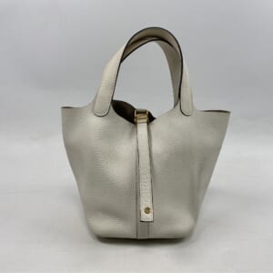 エルメス バギー バゲッジ アリーヌ キャンバス トートバッグ ベージュ