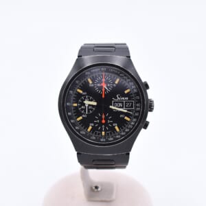 ジン クロノグラフ オートマティック デイデイト 黒文字盤 SS/AT 114S.SA 買取実績【買取日：2025年11月24日】