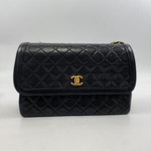 シャネル マトラッセ チェーンショルダーバッグ S/S ラムスキン GD金具 ブラック 買取実績【買取日：2025年11月24日】