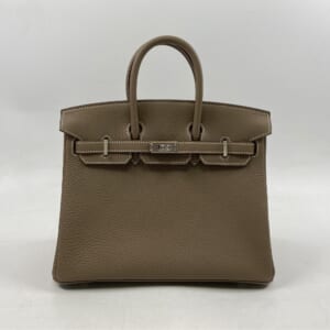 エルメス バーキン25 エトゥープ トゴ SV金具 W刻印 買取実績【買取日：2025年11月25日】