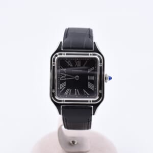 カルティエ サントスデュモン ブラックラッカー文字盤 SS×革/QZ WSSA0046 買取実績【買取日：2025年11月25日】