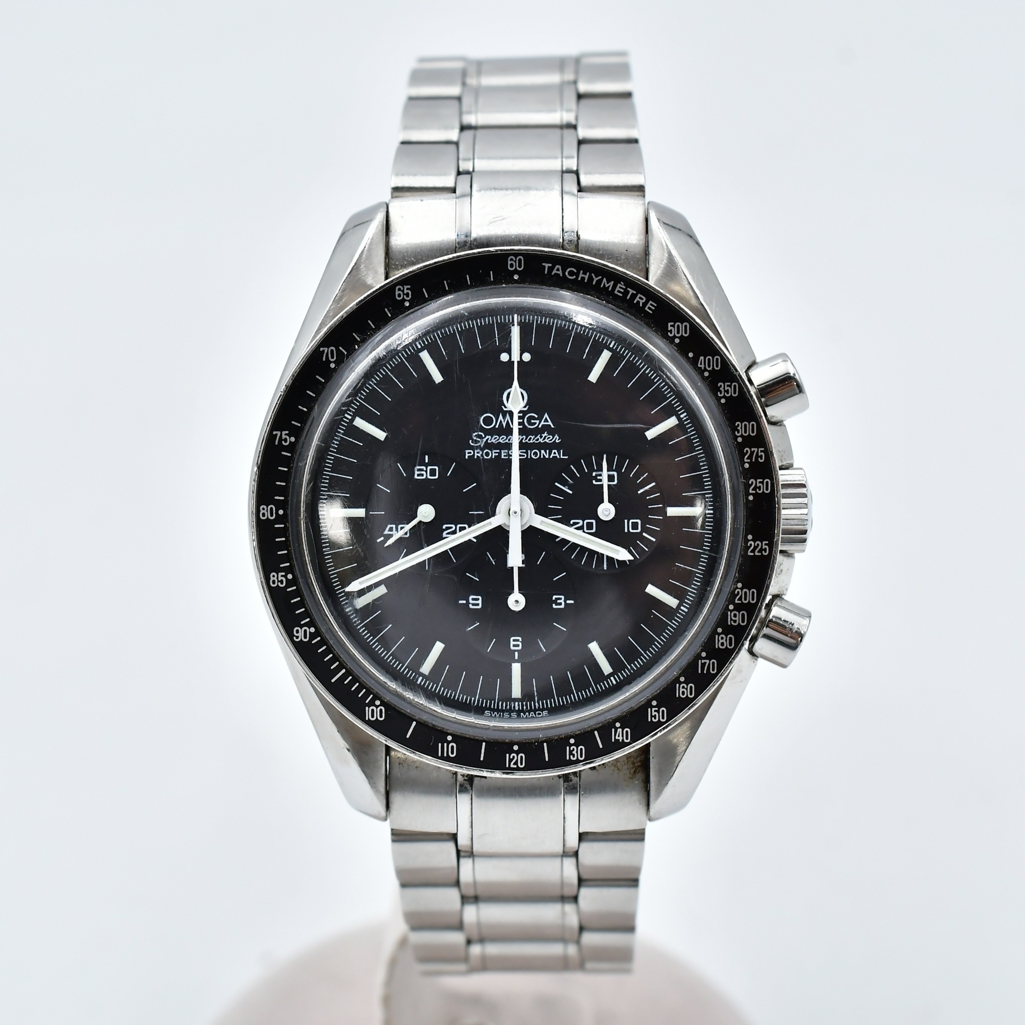 オメガ スピードマスター プロフェッショナル 黒文字盤 SS/AT Bランク