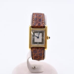 カルティエ タンクマストLM 500本限定 ゴールドセクター文字盤 W20057C4 買取実績【買取日：2025年11月25日】