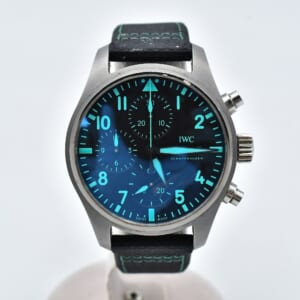 IWC パイロットウォッチ クロノグラフ 41 メルセデス AMG 黒文字盤 Ti×レザー/AT IW388108 買取実績【買取日：2025年11月22日】