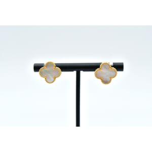 ヴァンクリーフ＆アーペル ヴィンテージアルハンブラ ピアス マザーオブパール Au750YG VCARA44100 買取実績【買取日：2025年12月9日】