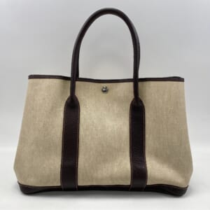 エルメス ガーデンパーティMM コカオン ネゴンダ×トアルアッシュ SV金具 □P刻印 買取実績【買取日：2025年12月8日】