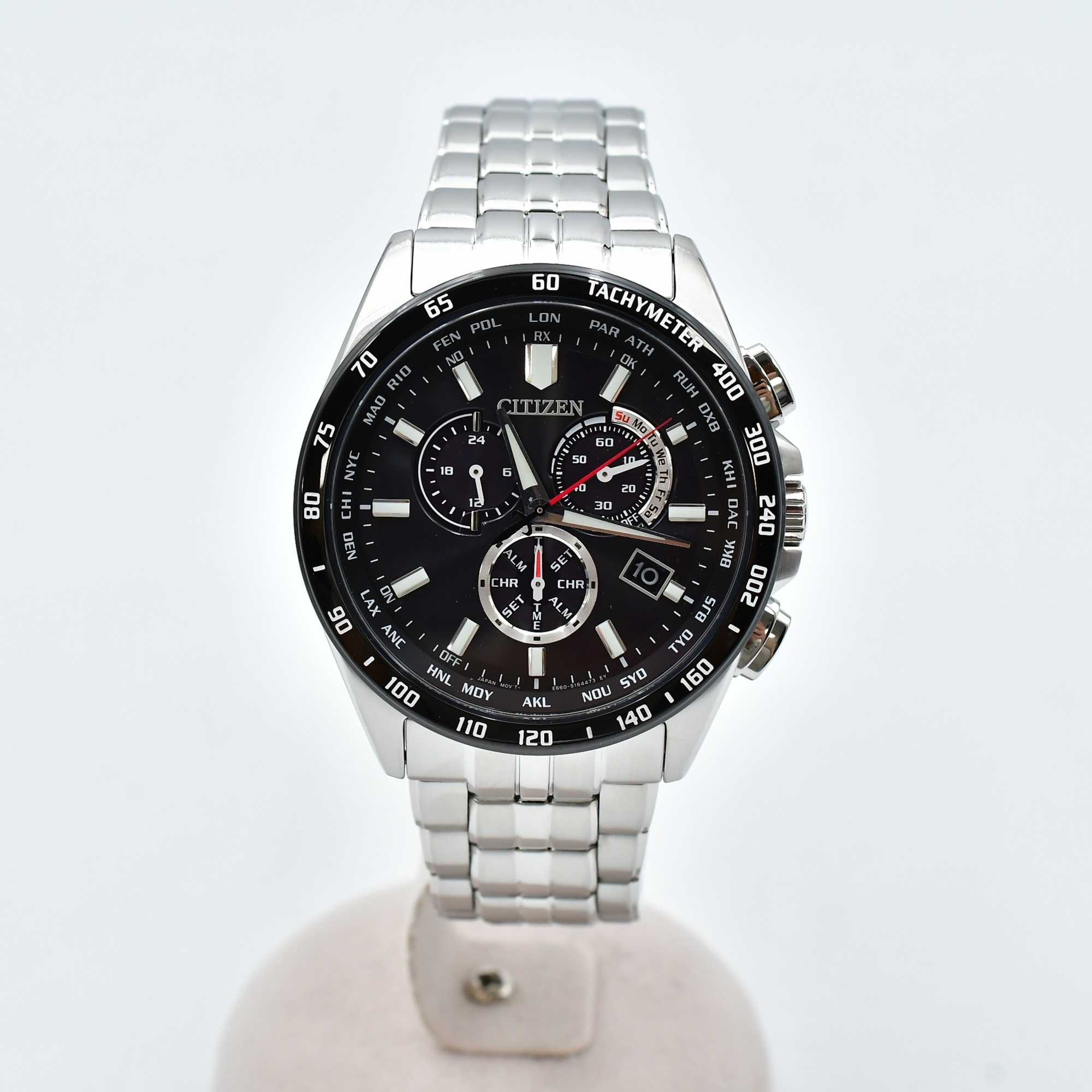 シチズン エコドライブ 黒文字盤 SS/ソーラー CB5874?90E 買取実績