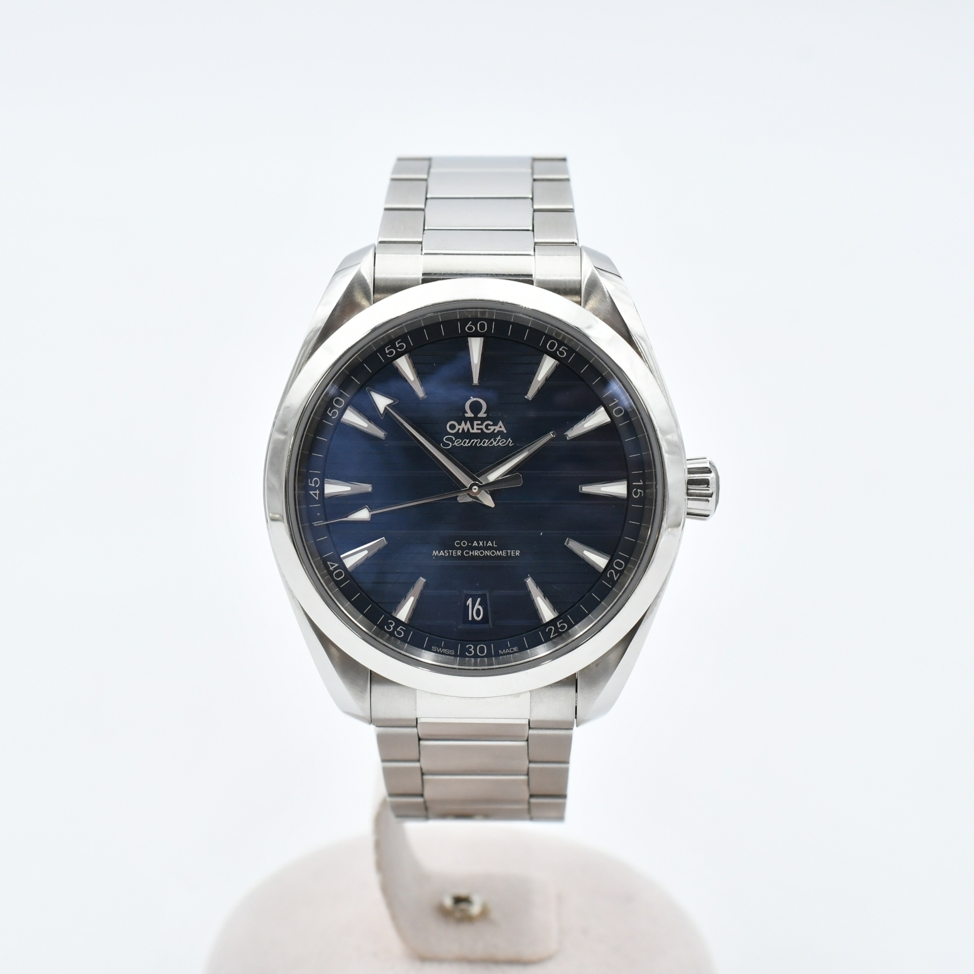 オメガ シーマスター アクアテラ 150M ネイビー文字盤 SS/AT ABランク