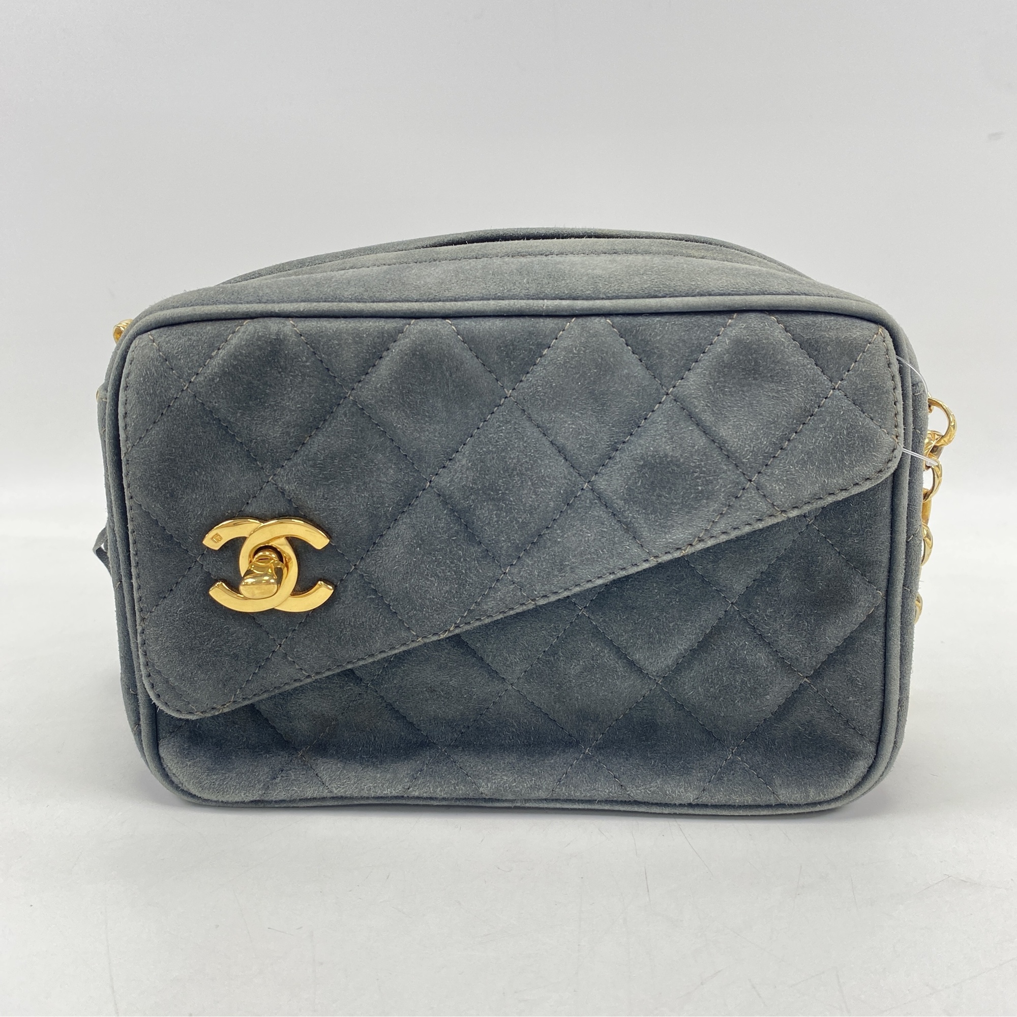 【☆さん専用】CHANEL デニムショルダーバッグ グレー CHANEL（シャネル） シャネル22 スモール チェーンショルダーバッグ