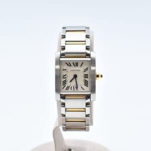 カルティエ タンクフランセーズ 白文字盤 SS×YG/QZ W51007Q4 買取実績【買取日：2025年11月26日】