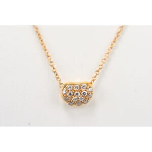 ティファニー ビーン パヴェダイヤネックレス Au750 買取実績【買取日：2025年12月7日】