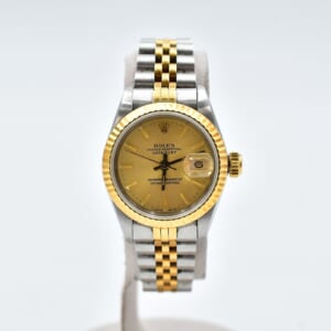 ロレックス デイトジャスト シャンパン文字盤 SS×YG/AT 69173 買取実績【買取日：2025年12月4日】