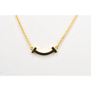 ティファニー オープンハートネックレス K18PG トップ7mm 買取実績