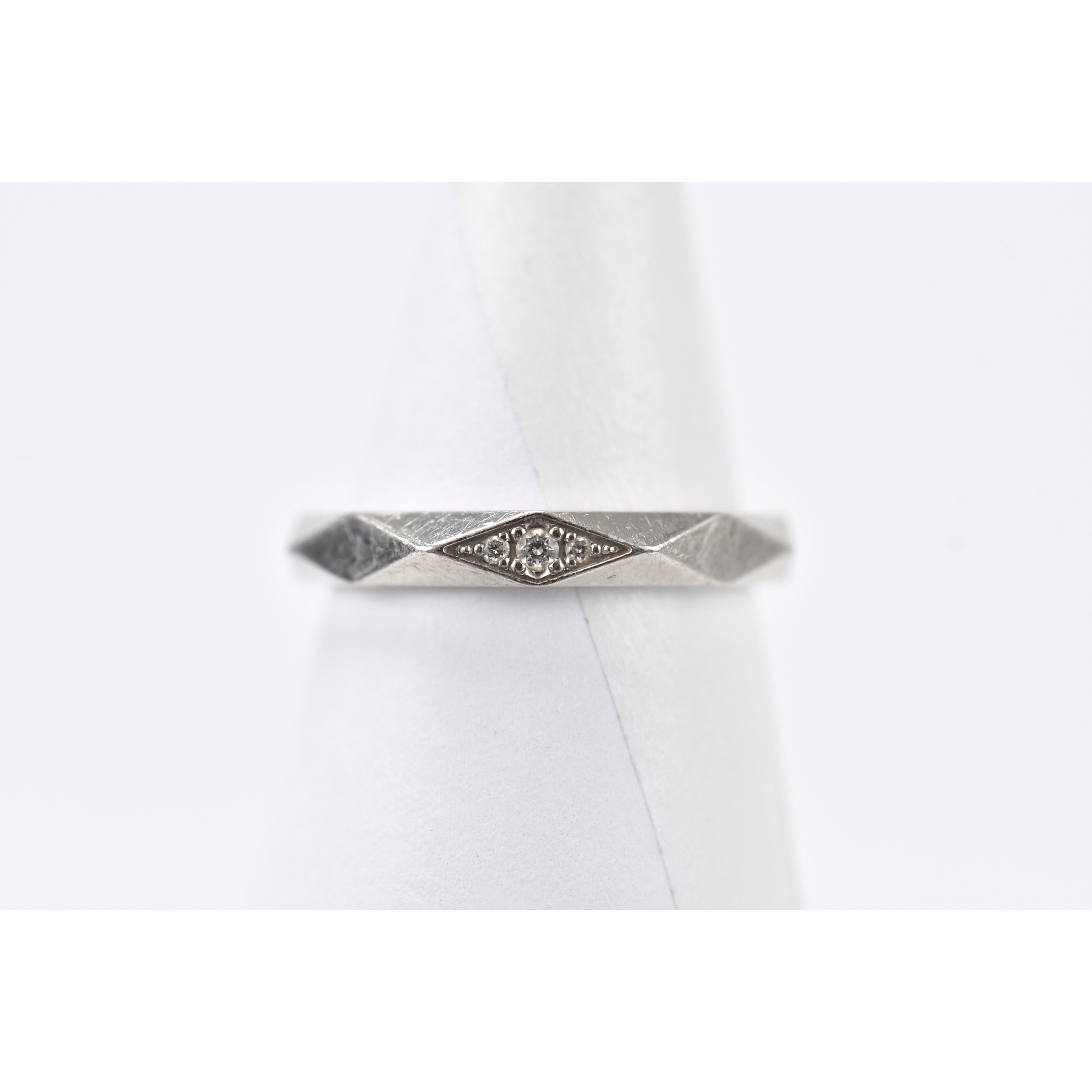 ブシュロン ファセットダイヤリング Pt950 #51 Bランク