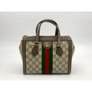 グッチ GGスプリーム オフィディア 2WAYハンドバッグ スモール ベージュ×ブラウン PVC×レザー 547551 買取実績【買取日：2025年12月3日】