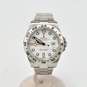 ロレックス エクスプローラーII 白文字盤 SS/AT 216570 買取実績【買取日：2025年12月9日】