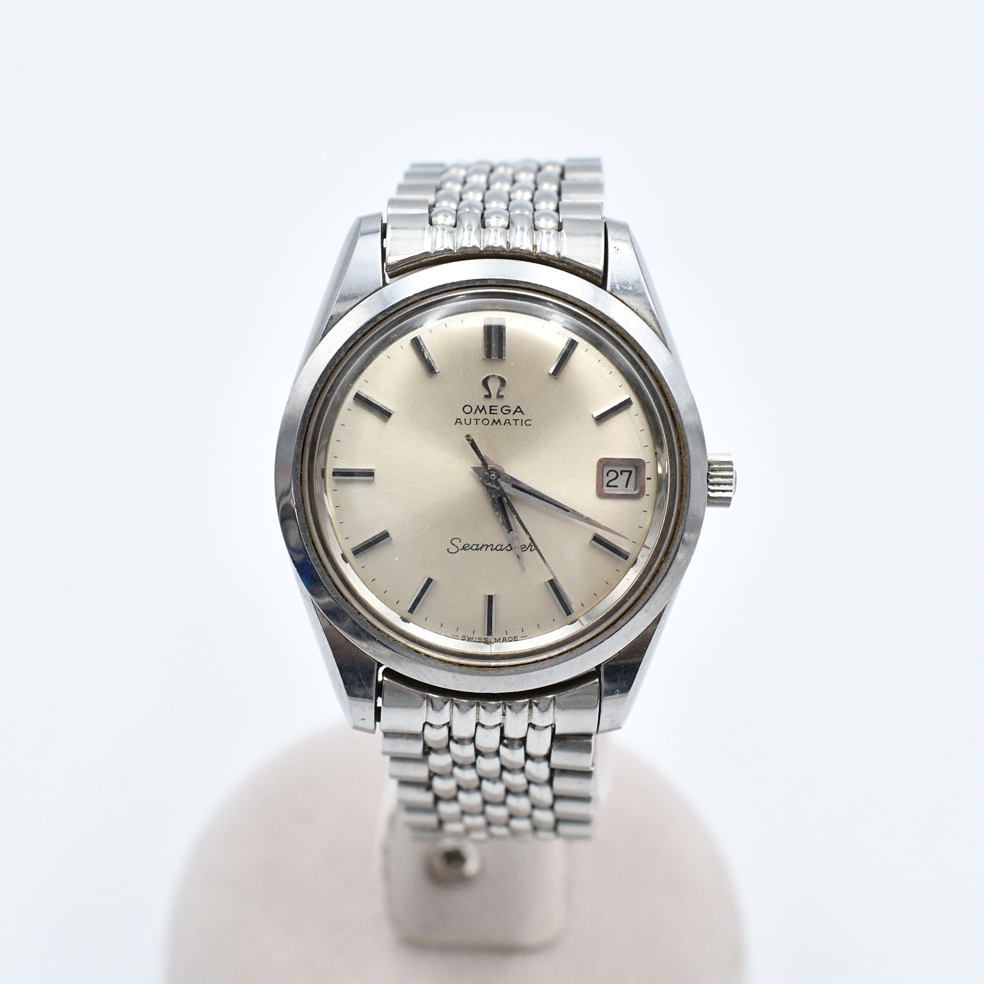 オメガ シーマスター シルバー文字盤 SS/AT 166.003 買取実績【買取日
