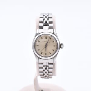 ロレックス オイスター パーペチュアル シルバー文字盤 SS/AT 6118 買取実績【買取日：2025年12月3日】