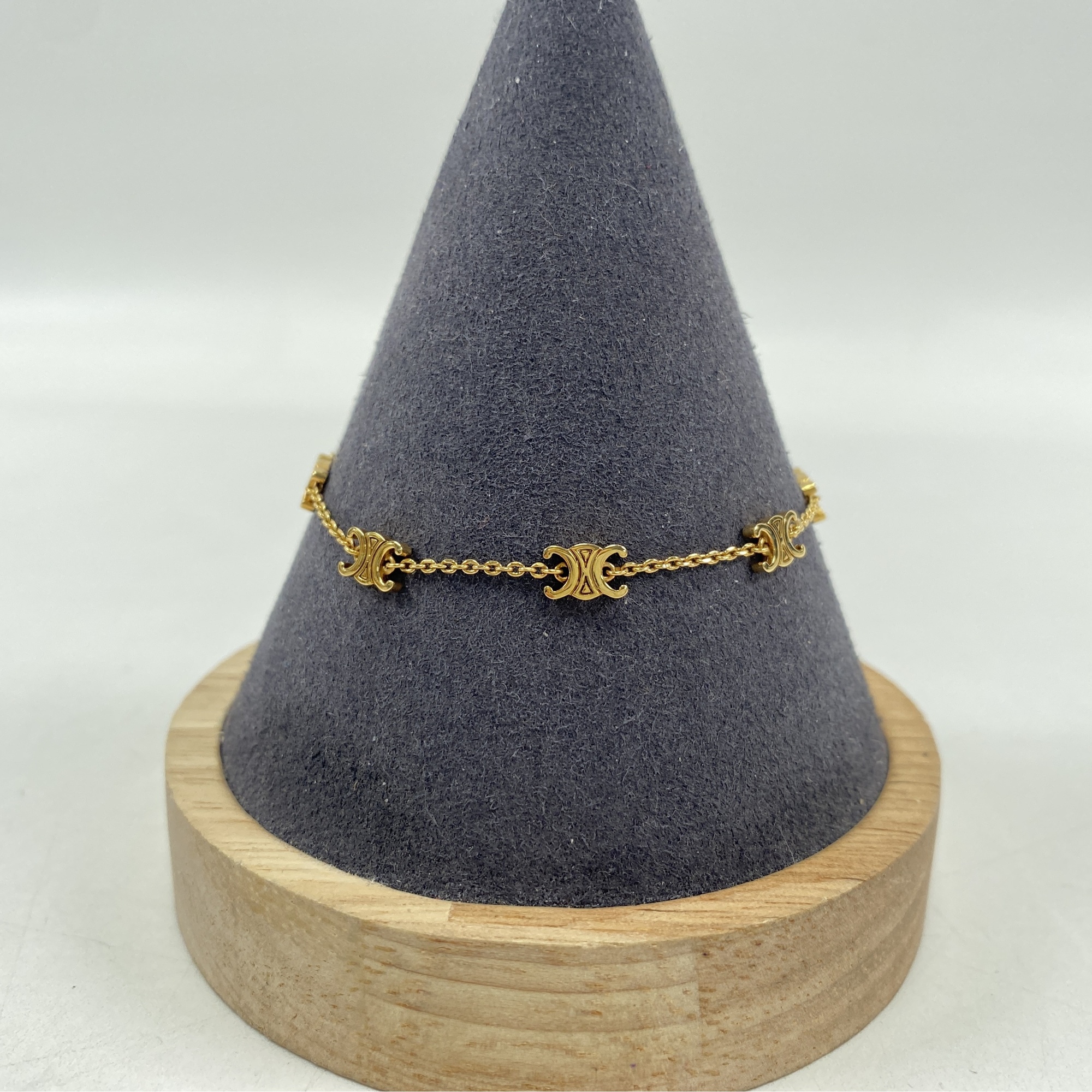 セリーヌ トリオンフ チェーンブレスレット GP 買取実績【買取日：2025