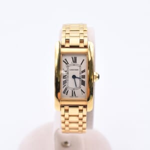 カルティエ タンクアメリカンSM 白文字盤 YG/QZ W26015K2 買取実績【買取日：2025年11月23日】