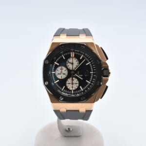 オーデマ ピゲ ロイヤルオーク オフショア 黒文字盤 PG×CE×ラバー/AT 26401.RO.OO.A002.CA.01 買取実績【買取日：2025年11月24日】