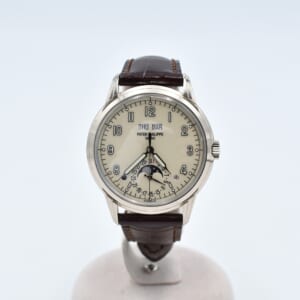 パテック フィリップ グランドコンプリケーション パーペチュアルカレンダー アイボリー文字盤 WG×革/AT 5320G-001 買取実績【買取日：2025年11月24日】