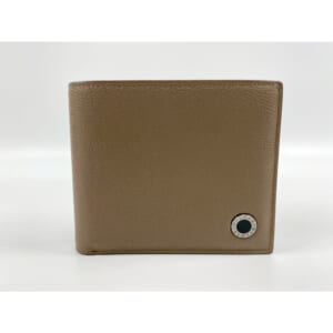 ブルガリ ブルガリブルガリマン 二つ折り財布 グレー×ネイビー レザー 買取実績【買取日：2025年12月6日】